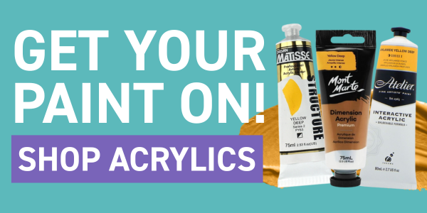 Mobile Banner (TOP) - Acrylic Paint