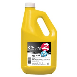 Chroma 2 Student Paint 2L - Warm Yellow