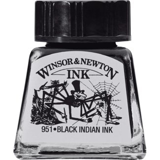 Winsor & Newton Indian Ink 14ml - Black