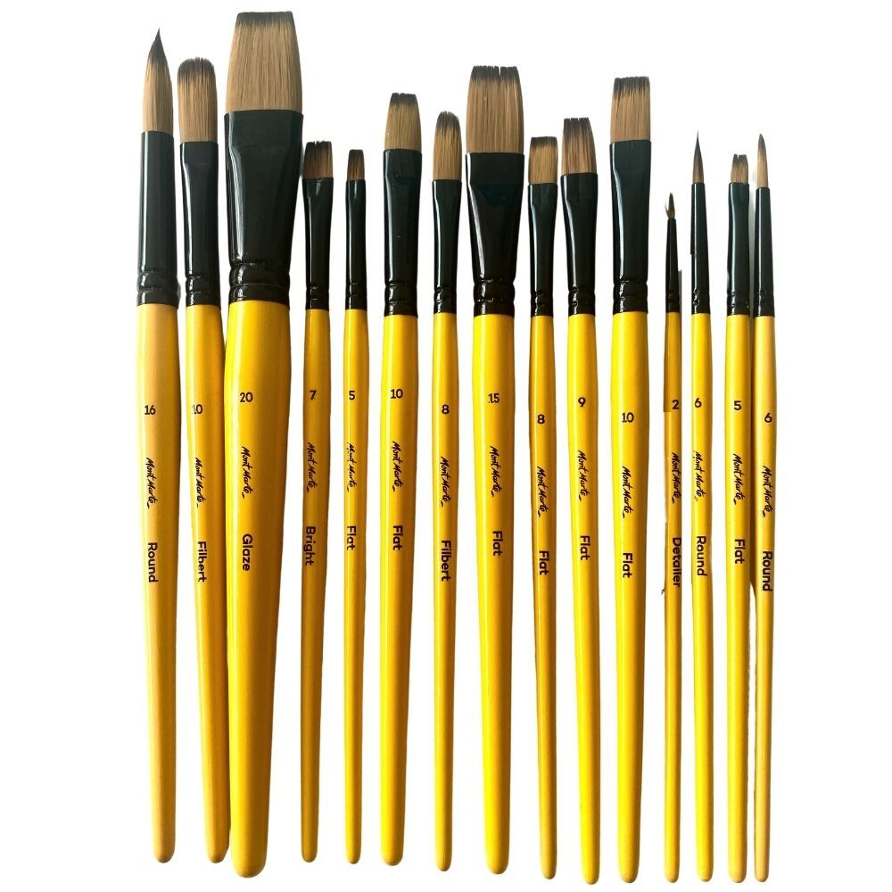 Detail Paint Brushes Set 9Pcs Miniature Brushes,Suitable For Acrylic  Painting, Oil, Watercolor, Paint By Numbers