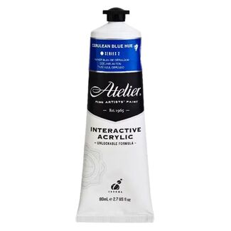 Atelier Interactive Acrylic Paint 80ml S2 - Cerulean Blue Hue