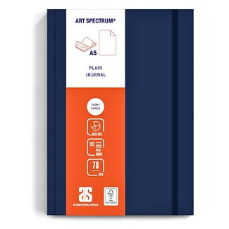 Art Spectrum Soft Cover Plain Journal A5 70gsm 192 Sheets - Navy