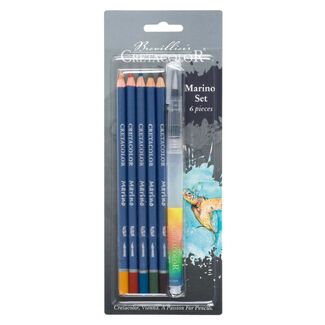 Cretacolor Marino Artist Watercolour Pencil Set 6pc