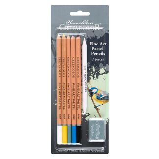 Cretacolor Fine Art Pastel Pencil Set 7pc