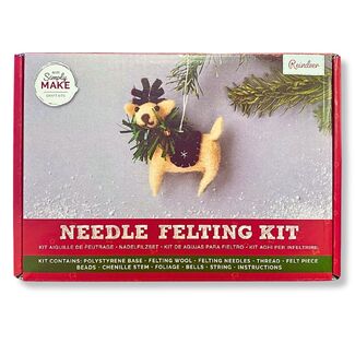 Simply Make Needle Felting Kit - Reindeer