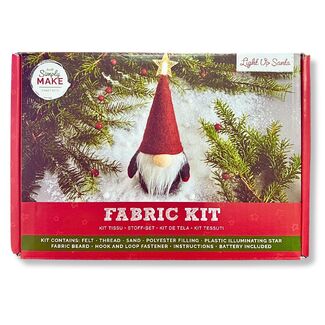 Simply Make Fabric Kit - Light Up Santa