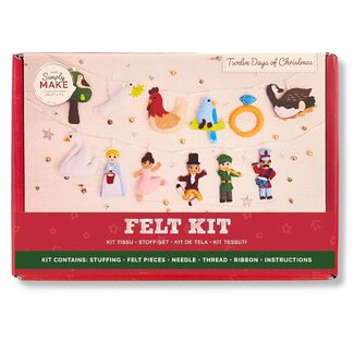 Simply Make Felt Kit - 12 Days of Christmas Garland