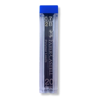 Faber Castell Polymer Lead Refills - 0.7mm 2B 20 pack