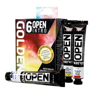 Golden OPEN Acrylic Paint Intro Set 7pc