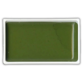 Kuretake Gansai Tambi Watercolour Pan - Olive Green