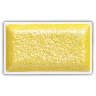 Kuretake Gansai Tambi Watercolour Pan - Pearl Lemon Yellow