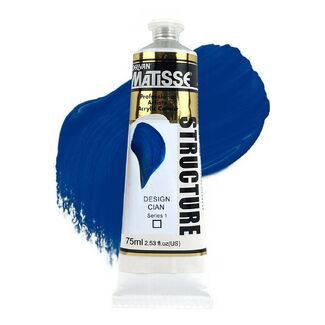 Matisse Structure Acrylic 75ml S1 - Designers Cyan