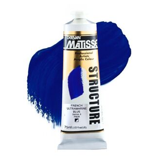 Matisse Structure Acrylic 75ml S7 - French Ultramarine Blue