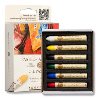 Sennelier Oil Pastel 6pc Set - Discovery