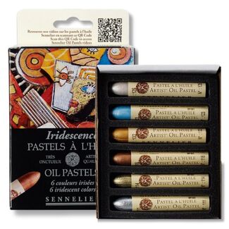 Sennelier Oil Pastel 6pc Set - Iridescent