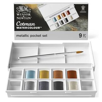 Mont Marte Premium H2O Water Mixable Oil Paint Set, 8 Piece, 18ml Tubes. Mixable with A Range of Mediums. Easily Washes Up with Water.
