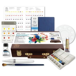 Winsor & Newton Professional Watercolour Essence Of Australia Colour Collection Wooden Box Set