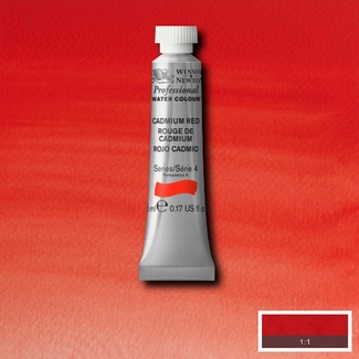 Winsor & Newton Professional Watercolour 5ml S4 - Cadmium Red