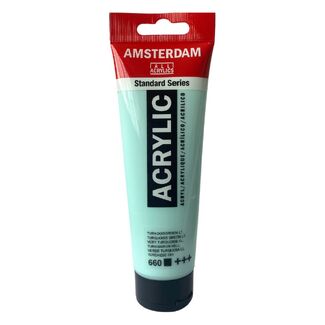 Amsterdam Acrylic Paint 120ml Tube - Pastel Turquoise Green Light