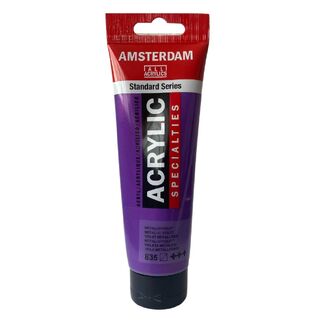 Amsterdam Acrylic Paint 120ml Tube - Metallic Violet