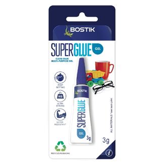 Bostik Super Glue Gel 3g