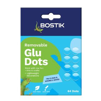 Bostik Glu Dots Removable 64pc