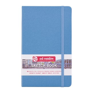 Talens Art Creation Lake Blue Sketchbook 13 x 21 cm 140gsm 80 Sheets