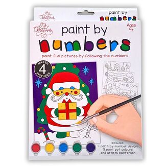 Portacraft Christmas Paint By Numbers